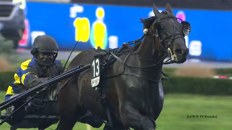 Hokkaido Jiel winning the 2026 Prix D'Amerique