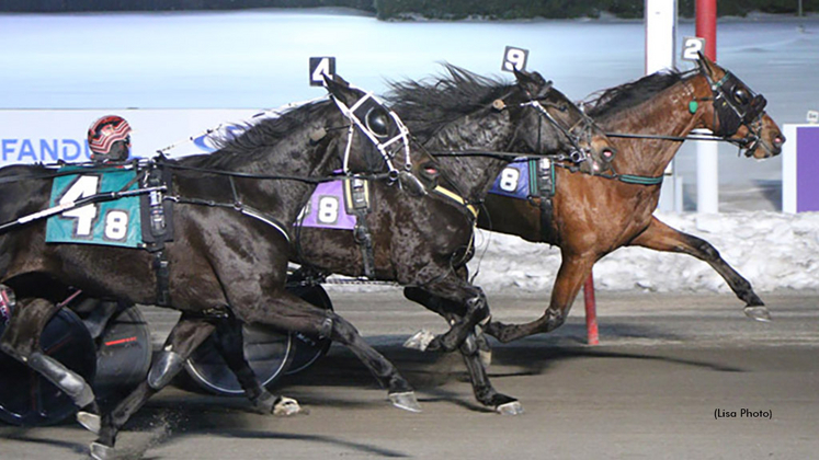 Clear For Landing winning at The Meadowlands