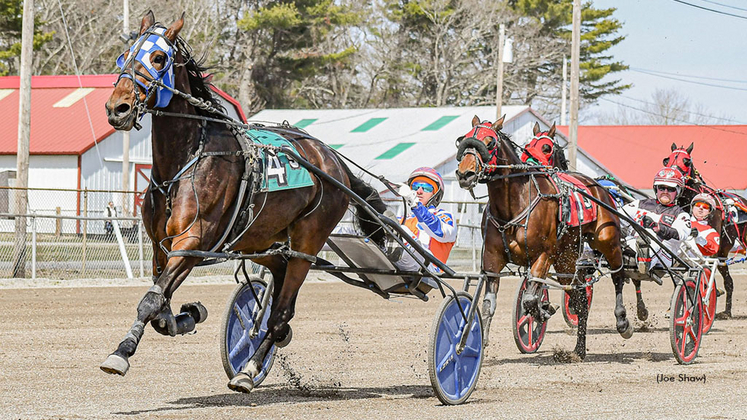 Vel Larry winning at First Tracks Cumberland