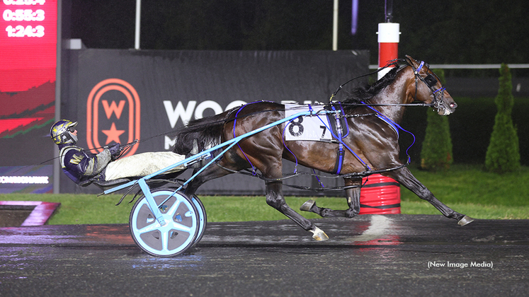 Beau Jangles winning at Woodbine Mohawk Park