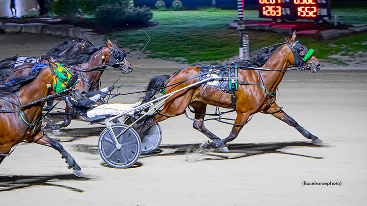 It Takes Two winning at Western Fair Raceway