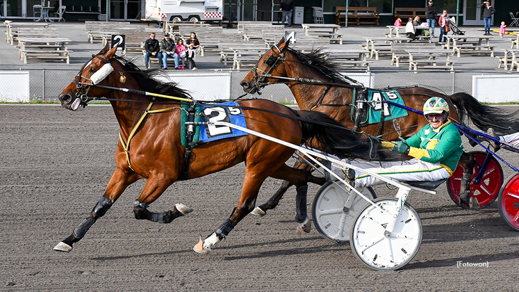 Ramborain winning at Vernon Downs