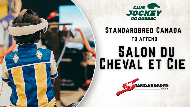 Standardbred Canada at Salon du Cheval