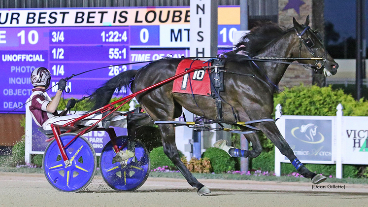 Door Dash winning at Hoosier Park