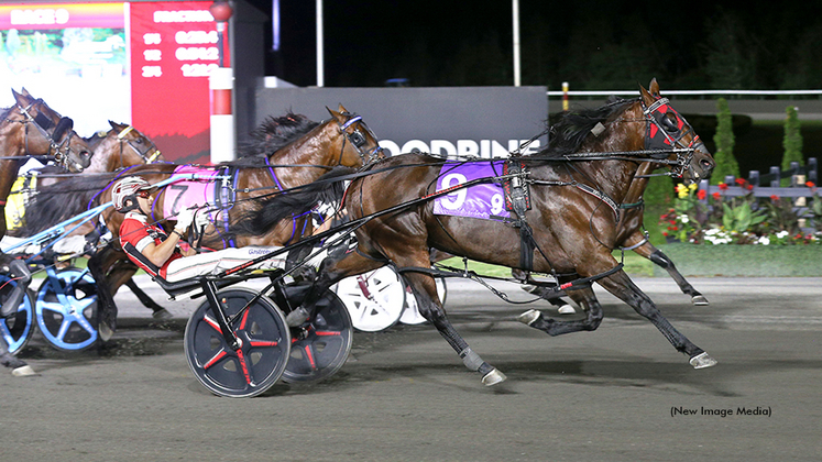 Ervin Hanover winning at Woodbine Mohawk Park