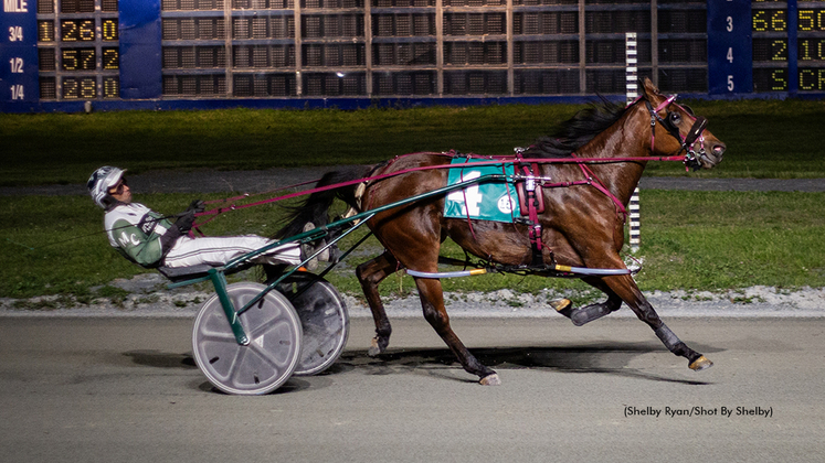 Windemere Skye winning at Truro Raceway