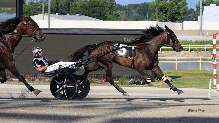 Tom Largo winning at Northfield Park