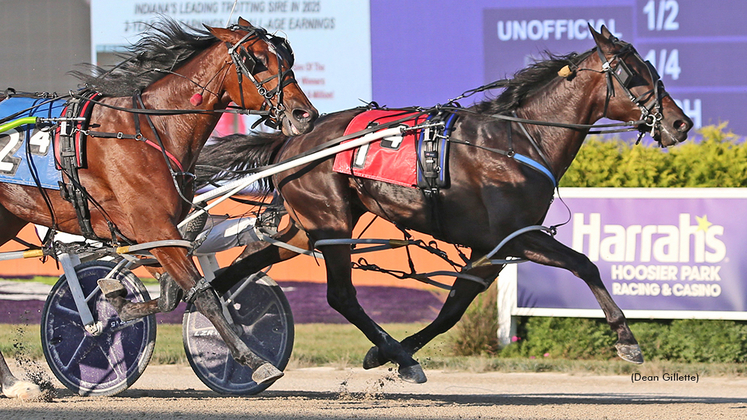 Fitterjake winning at Hoosier Park