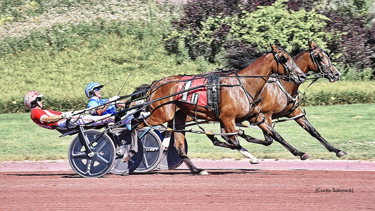 Gigi N Miki winning at Pocono Downs