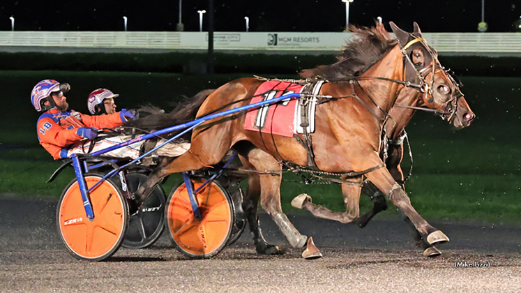 Seveallisto winning at Yonkers Raceway