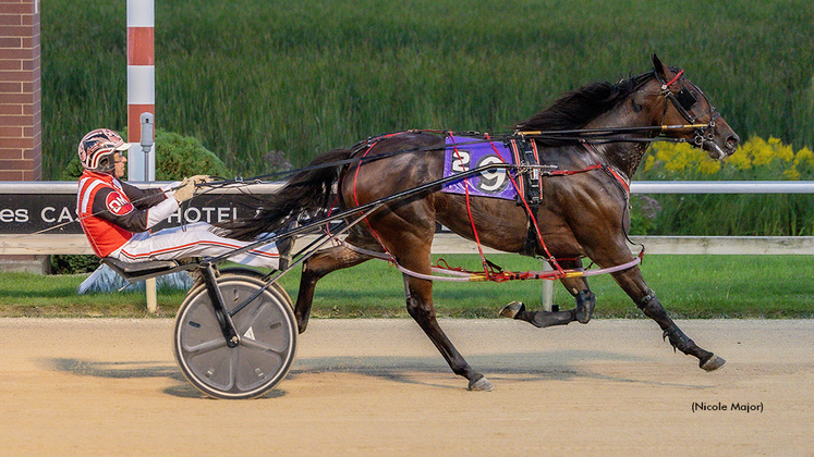 Slipped Onmybeans winning at Running Aces