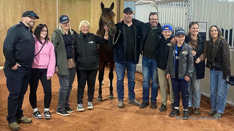2026 Atlantic Classic Yearling Sale topper Farris Speed