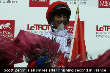 Scott Zeron Second In France