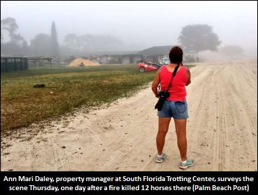 Training Resumes; Fire Accidental