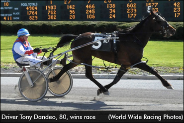 Driver, 80, Wins At Freehold