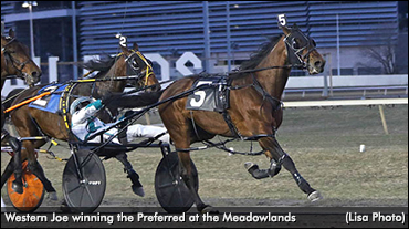Western Joe Wins Again At Meadowlands