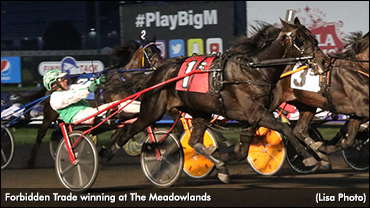 Forbidden Trade Upsets In Crawford Farms Trot