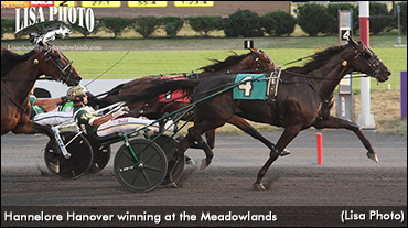 Hannelore Hanover Trots Track Record 