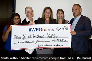 #WEGCares Benefits Charities